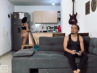 play xbox or fuck my fat goth roommate's big clit pussy till creampie?? what ya think...