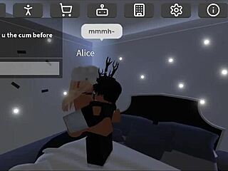 Roblox Condo Blond Slut Begs for Rough Bondage Kisses!