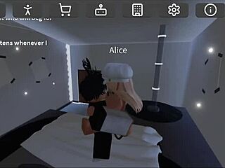 Roblox Condo Blond Slut Begs for Rough Bondage Kisses!
