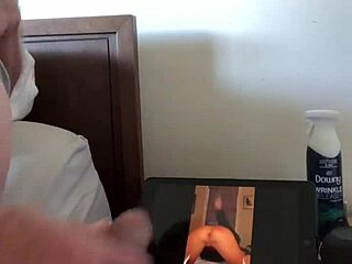 Spank my ass then brush anal fuck