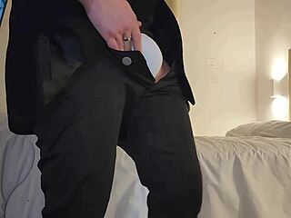 German Man Jerks Hard to Explosive Orgasm Cumshot