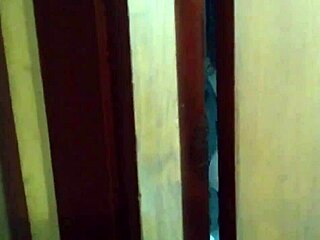 Hidden Cam Catches Stepsister's Curvy Ass in Steamy Bathroom Shower