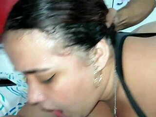 me follo a la rica latina con monster cock hasta creampie en su enorme culo y tetas