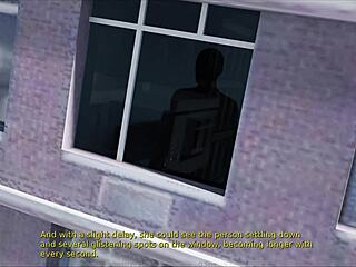 Jennifer's intimate game adventure unfolds inside