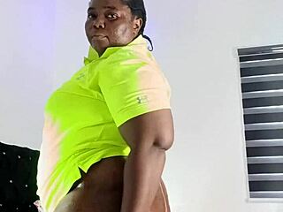 mara exotic shakes her oiled ebony bbw ass seductively
