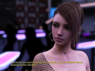 Jennifer's intimate game adventure unfolds inside