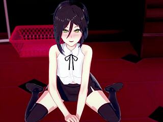 Chainsawman hentai girls masturbate in pov jerk off roleplay compilation