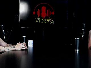 A Naughty Interview FULL OF FILTH with Milena Moreau on Porn Cast Brazil - Part 4 See-Through Red