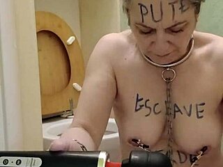 Slave Licks Toilets in Total BDSM Whore Humiliation!