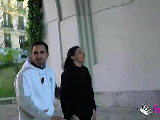 nelia estrada's huge tits bounce wildly during sexual tour of madrid with rough doggystyle pounding and public riding