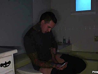 What if busty blonde milf ties up hubby for rough anal toy domination?