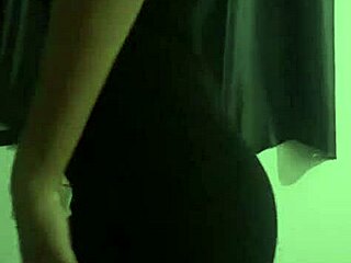 Married housewife shakes ass dancing funk to tempt husband's friend