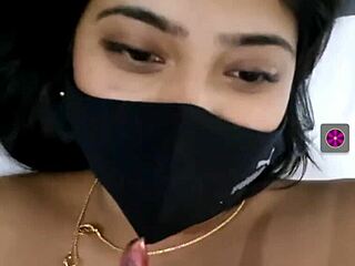 mysterious indian beauty unleashes private passion on camera