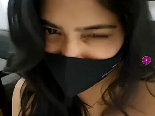 mysterious indian beauty unleashes private passion on camera