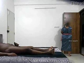 maid samantha, look at my flashing cock!