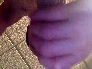 stroking my throbbing big fat cock until it explodes hard!