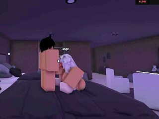 roblox furry roleplay turns into shower hotel room fuck session