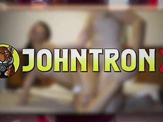 Johntronx Bangs Petite Japanese-Brazilian Alice Hernandez in First POV Ride
