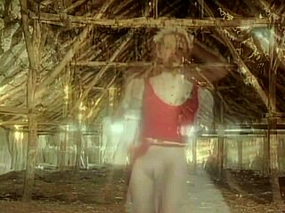 Pretty Blondes Finger Wet Shaved Pussies to Orgasm in Barn