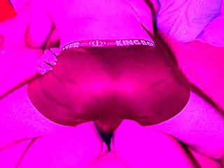 curvy latina teen shakes in panties with multiple toy orgasms and moans