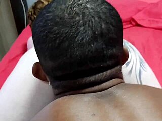 redhead milf kisses and fucks huge black cock in homemade interracial creampie