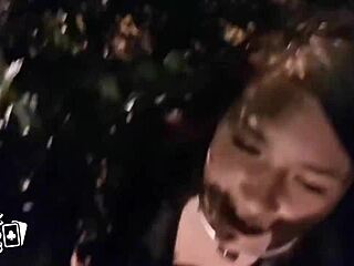 i hit this hardcore night club in amsterdam, dancing wild with public sluts in the bushes