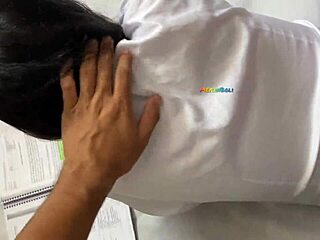 young college latina begs teacher stop painful first fuck homemade casting