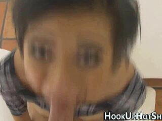amateur slut picked up roughly fucked deepthroated facialed hard