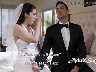 Best Man Eyes Bride's Ass Under Bridal Veil