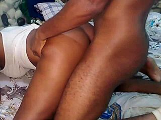 My second wife can't get enough dick, fucking doggystyle with screams and double cumshots in bedroom.