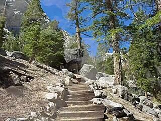 Mt whitney 2 downhill cycling goes xxx wild