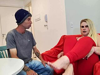 i luv tiffany montavani's footjob on my monster black cock feels sooo good