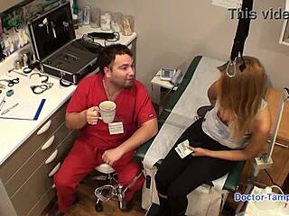 Dr Tampa Tests Latina Human Guinea Pig Maria Santos in Shaved Pussy Handcuff Humiliation