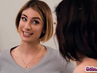 kristen scott dances erotically for luna daniels tattooed tits lead to hot lesbian cunilingus fingering