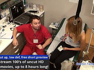 Dr Tampa Tests Latina Human Guinea Pig Maria Santos in Shaved Pussy Handcuff Humiliation