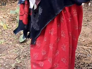 village indian bhabhi chills on the ranch 🇮🇳😊