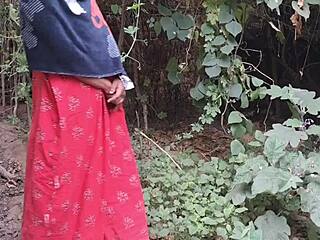 village indian bhabhi chills on the ranch 🇮🇳😊
