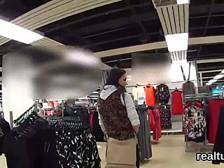 i get seduced by adorable czech teen in shop then rip clothes for pov pounding