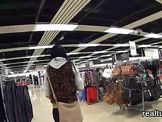 i get seduced by adorable czech teen in shop then rip clothes for pov pounding
