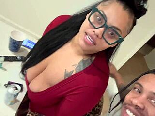 big tit bbw milf squirts wildly on lil d in hardcore trailer