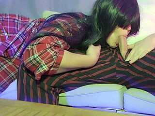 stepdad stepdaughter couch share turns taboo cum fest 😈💦
