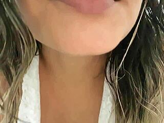 naughty latina learns ass play cums hard big ass reality 🍑💦😈