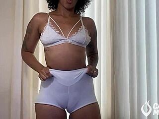 damn this shortinho rammed deep on my monster cock joi watch me explode all over
