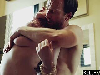 Experienced Stallion Fucks Horny Redhead MILF Penny Lay Rough And Hard