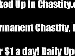 bound in chastity i tease your cock relentlessly with toys and femdom control