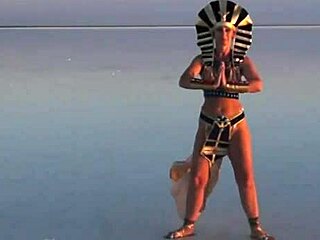 mature amateur belly dancer worships god ra ritual