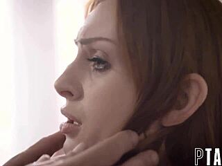 Maya Kendrick home alone deepthroats teen redhead cock. Anal fingering ass to mouth voyeur hardcore