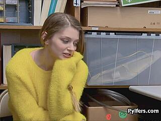 Big Tit Russian Shoplifter Busted, Fucked Hard in Reality Bust