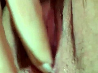 super horny brazilian brunette fingers her juicy pierced pussy lips to orgasm
