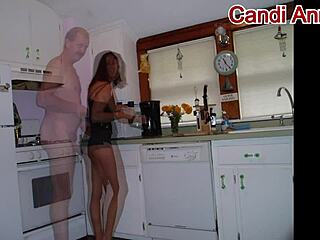 candi annie strips for hardcore photo series serving cum breakfast free.